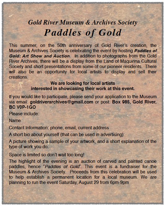 Paddles of Gold