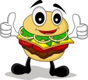 Cartoon Burger