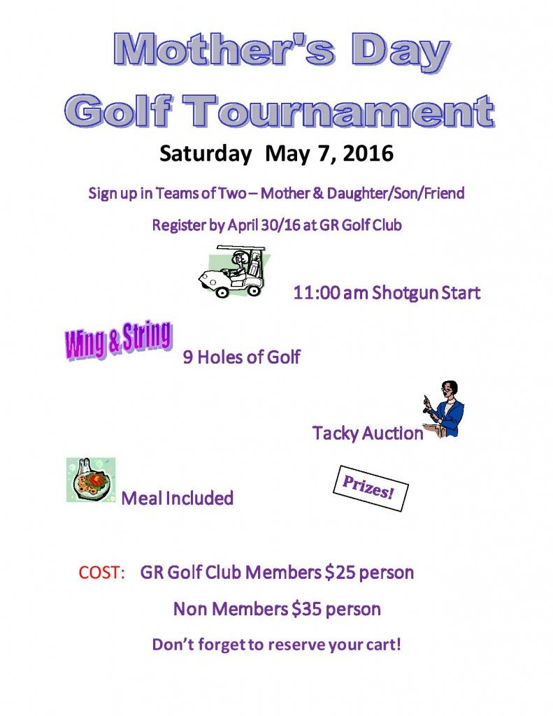Mothers Day Golf Tournament