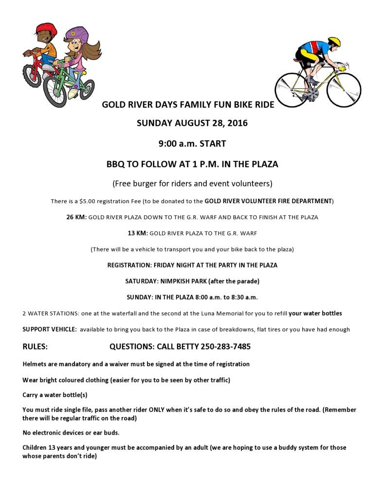 2016 FAMILY BIKE RIDE