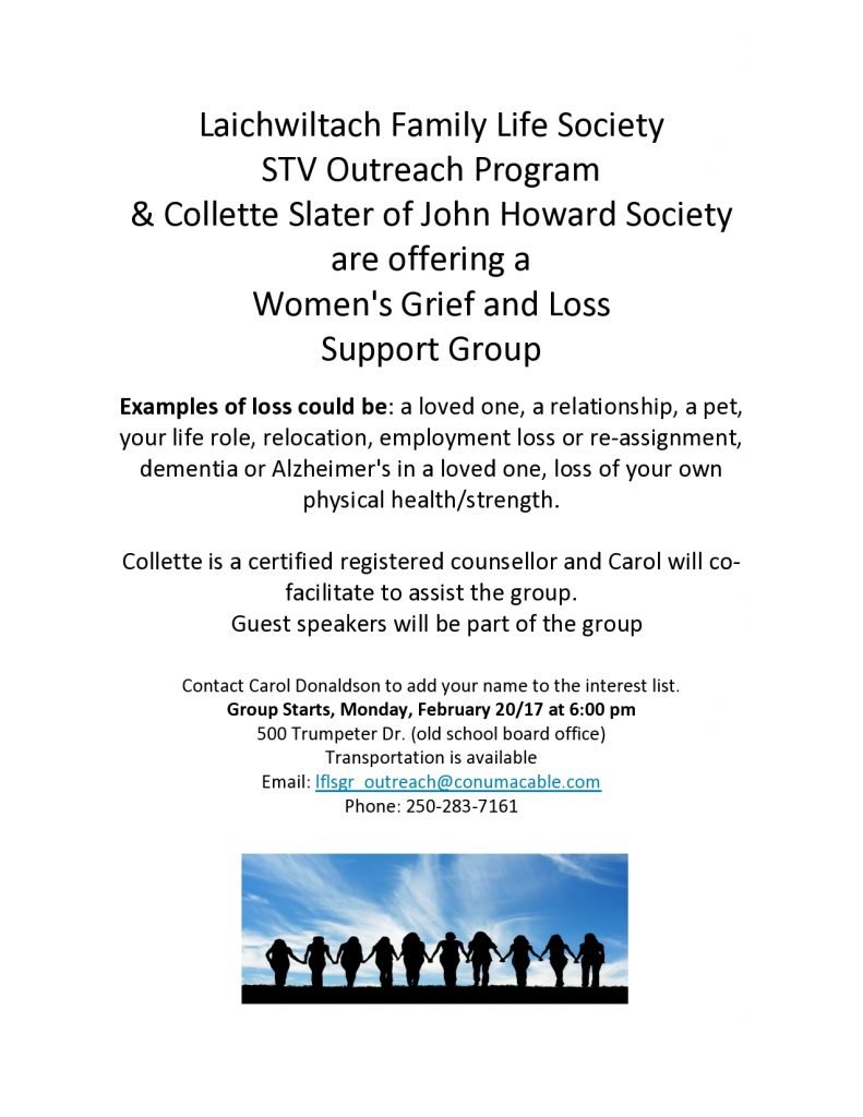 grief and loss poster